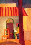 August Macke Turkisches Cafe (I) oil painting